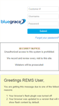 Mobile Screenshot of bluegrace.rocksolidinternet.com